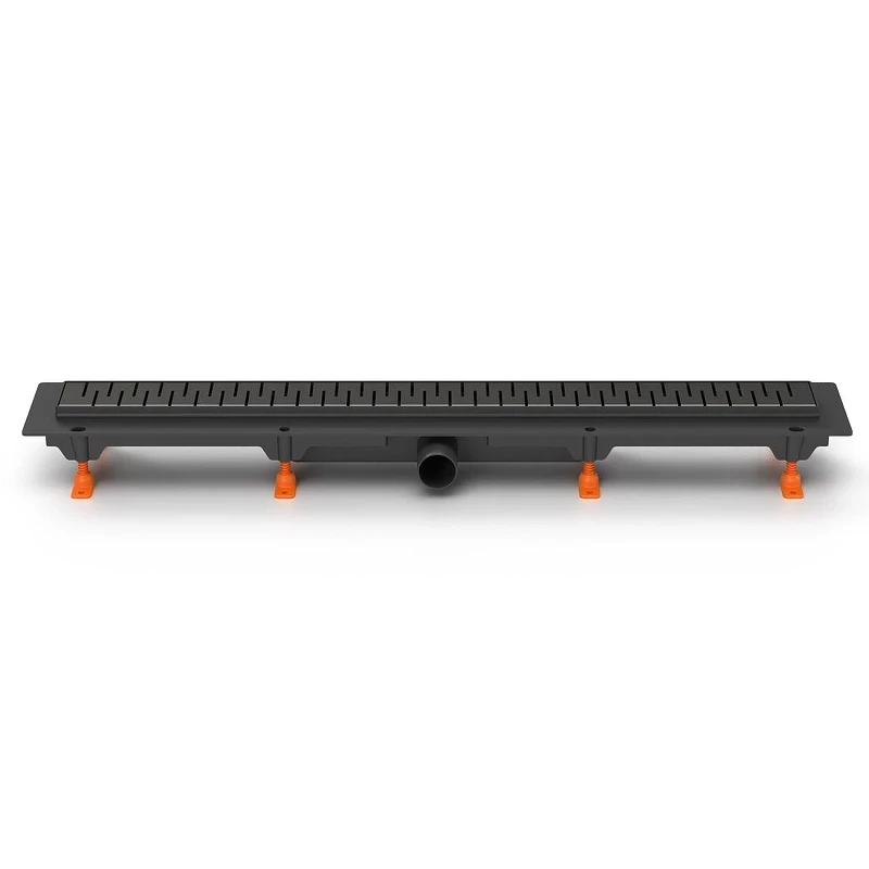 Душевой лоток Azario Medium AZ-CH 750/50 MC с решеткой цвет Черный