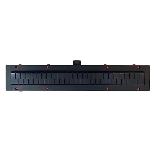 Душевой лоток Azario Medium AZ-CH 750/50 MC с решеткой цвет Черный