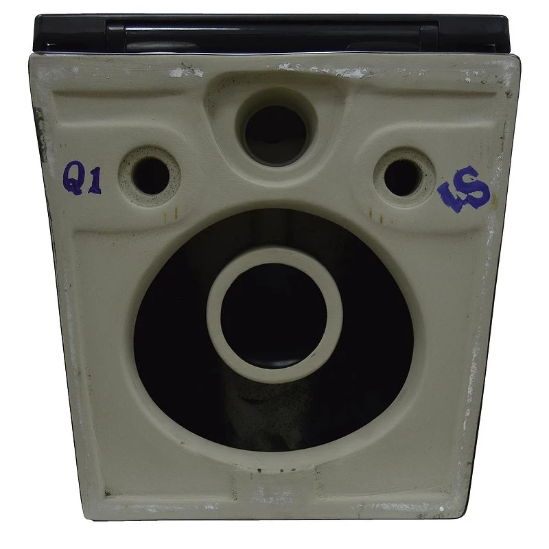 Унитаз подвесной Azario Teramo AZ -053E-R-MB/ AZ-0053-MB цвет Черный матовый с сиденьем Микролифт