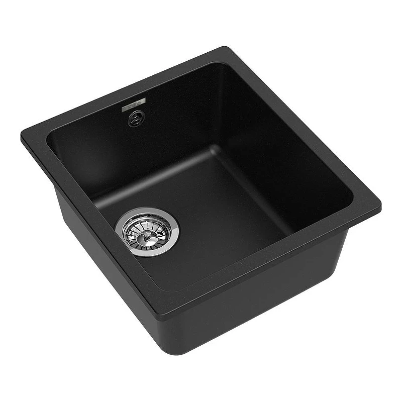 Кухонная мойка Rivelato Berkana BK-35 nero цвет Черный