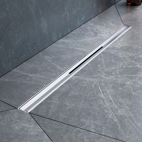 Душевой лоток AM.PM MasterFlow 60 W01SC-S11-060-05SB с решеткой Хром матовый Slim line