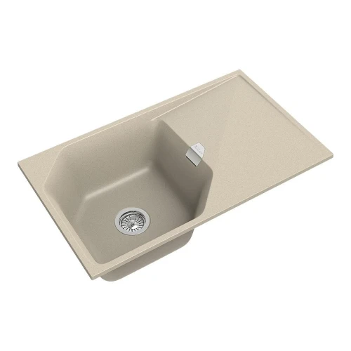 Кухонная мойка Rivelato Locus LS-85 beige scuro цвет Темно-бежевый