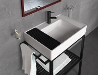 Раковина Creavit Arya 65 AR065-00CB00E-0000 Белая фарфор подвесная, накладная