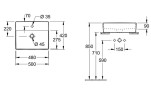 Раковина Villeroy&Boch Memento 2.0 50 4A075001 Альпийский белый
