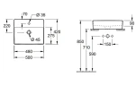 Раковина Villeroy&Boch Memento 2.0 50 4A075001 Альпийский белый