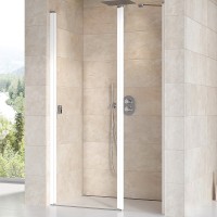 Душевая дверь Ravak Chrome CSD2-120 0QVGC100Z1 профиль Белый стекло Transparent