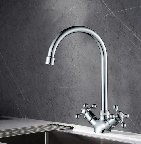 Смеситель для кухни WesnaArt Rassvet RAS02-110 Хром