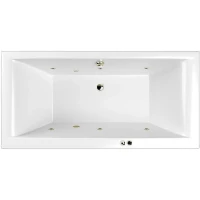 Акриловая ванна Whitecross Savia Duo 170x80 0103.170080.100.SOFT.BR с гидромассажем