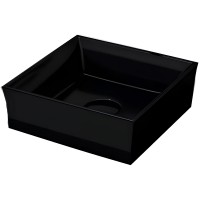 Раковина-чаша Bocchi Vessel 38 1173-004-0125 Черная матовая фарфор накладная