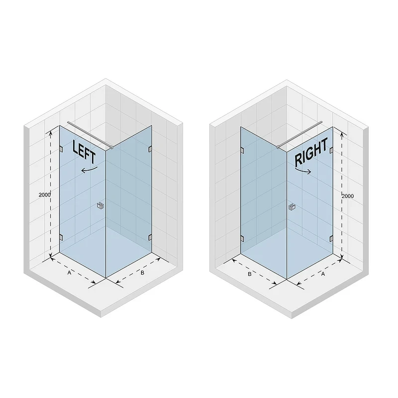 Душевой уголок Riho SZ Scandic NXT X201 97х97 R G001048121 профиль Черный матовый стекло прозрачное