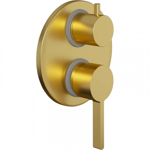 Смеситель для душа Paini Brera 74PJ6911 Золото матовое