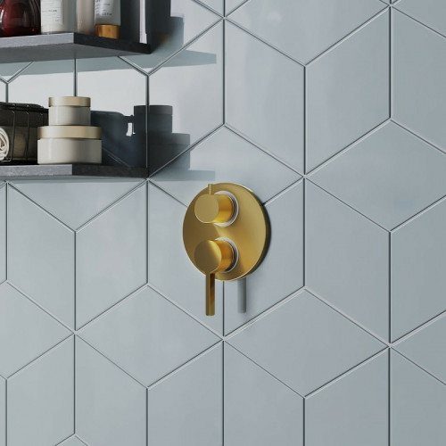 Смеситель для душа Paini Brera 74PJ6911 Золото матовое