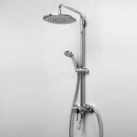 Душевая система WasserKRAFT A14401 Хром латунь на стену