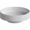 Раковина-чаша Boheme Corian 40 801-CLCT Calacatta искусственный камень (литьевой мрамор) накладная