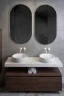 Раковина-чаша Boheme Corian 40 801-CLCT Calacatta искусственный камень (литьевой мрамор) накладная
