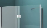 Душевой уголок BelBagno Albano 80х80 ALBANO-AS-1-80-C-Cr профиль Хром стекло прозрачное