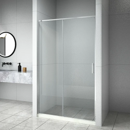 Душевая дверь Aquanet Pleasure Evo AE65-N130-CT 130 312538 профиль Хром стекло прозрачное