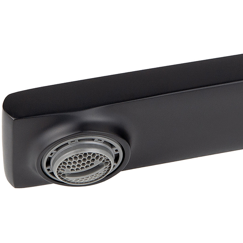 Смеситель для раковины Kaiser Serio 05511-9 Черный матовый латунь встраиваемый