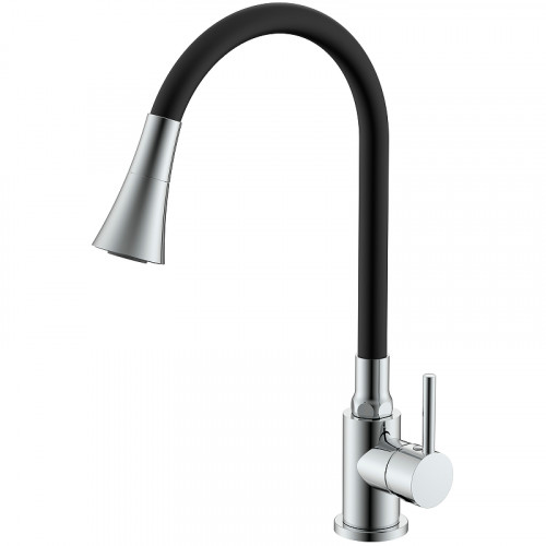 Смеситель для кухни Splenka S201.4306 Хром Черный