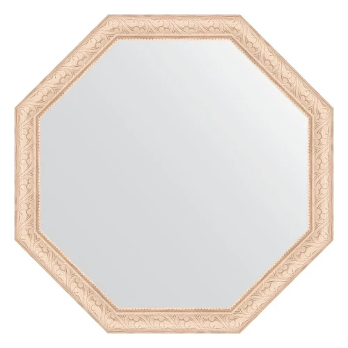 Зеркало Evoform Octagon 71х71 BY 3730 в багетной раме - Беленый дуб 57