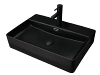 Раковина Gid Geometrico Bm9256 60 53375 цвет Черный матовый