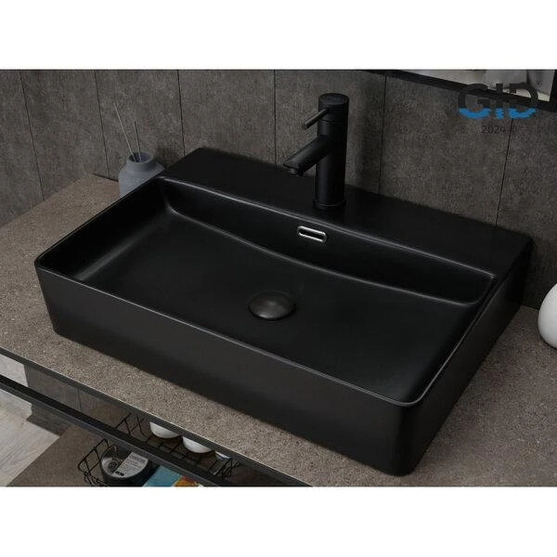 Раковина Gid Geometrico Bm9256 60 53375 цвет Черный матовый