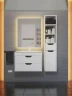 Тумба с раковиной Uperwood Modul 65 3930205581 подвесная цвет Белый матовый Графит матовый