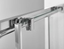 Душевая дверь Vincea Alpha 110 VDS-3AL110CLB профиль Черный стекло прозрачное
