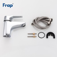 Смеситель для раковины Frap H63 F1063 Хром латунь