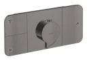 Смеситель для душа Axor One 45713340 с термостатом цвет Шлифованный черный хром