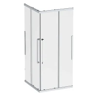 Душевой уголок AM.PM Func 90x90 W84G-403-9090-МТ профиль Хром матовый стекло прозрачное