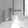 Смеситель для раковины Villeroy&Boch Architectura Square TVW12500100064 цвет Никель сатинированный матовый