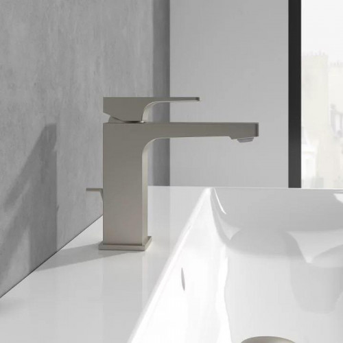 Смеситель для раковины Villeroy&amp;Boch Architectura Square TVW12500100064 цвет Никель сатинированный матовый