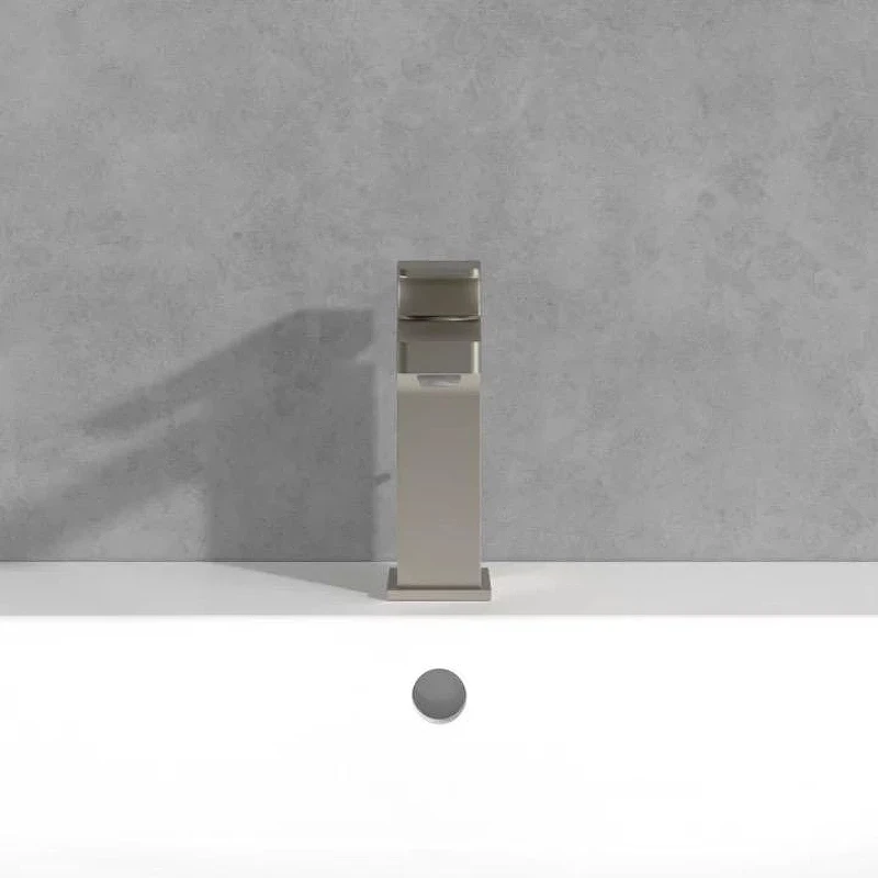 Смеситель для раковины Villeroy&Boch Architectura Square TVW12500100064 цвет Никель сатинированный матовый