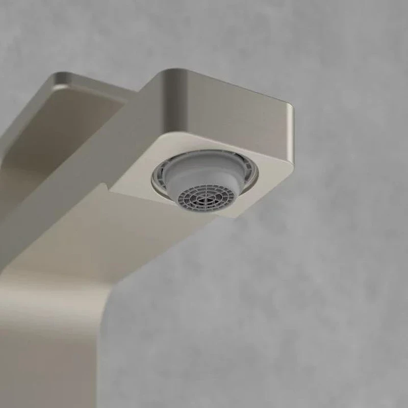 Смеситель для раковины Villeroy&Boch Architectura Square TVW12500100064 цвет Никель сатинированный матовый