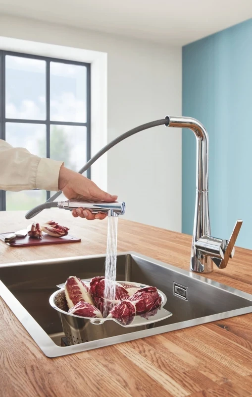 Кухонная мойка Grohe K800 52 31583SD1 Нержавеющая сталь нержавеющая сталь интегрированная