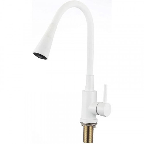 Смеситель для кухни Savol S-3002WM цвет Белый