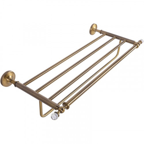 Полка для полотенец Art&amp;Max Antic Crystal AM-E-2622SJ-Br Бронза