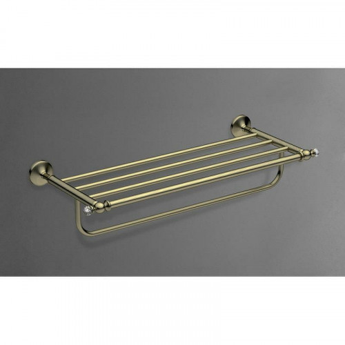 Полка для полотенец Art&amp;Max Antic Crystal AM-E-2622SJ-Br Бронза