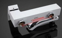 Смеситель для ванны Gappo G07 G3207-8 Белый Хром латунь на стену