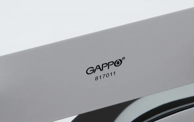 Смеситель для ванны Gappo G07 G3207-8 Белый Хром латунь на стену