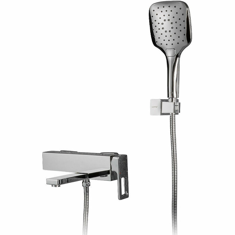 Смеситель для ванны Gappo G18 G3018 Хром латунь на стену