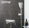 Смеситель для ванны Gappo G18 G3018 Хром латунь на стену