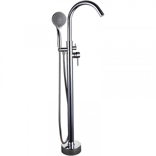 Смеситель для ванны Gappo G3098 Хром латунь на пол