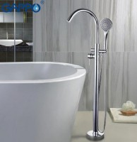 Смеситель для ванны Gappo G3098 Хром латунь на пол