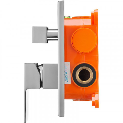 Смеситель для душа Swedbe Platta 5519 Хром латунь встраиваемый