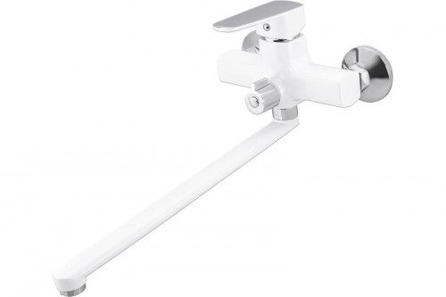 Смеситель для ванны Ekko E22301 универсальный цвет Хром Белый