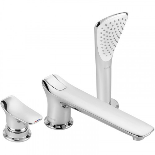 Смеситель на борт ванны Kludi Ambienta 534470575 Хром латунь