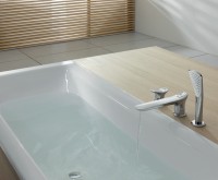 Смеситель на борт ванны Kludi Ambienta 534470575 Хром латунь