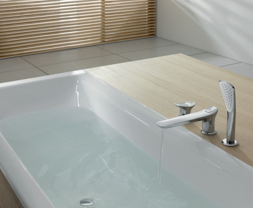 Смеситель на борт ванны Kludi Ambienta 534470575 Хром латунь